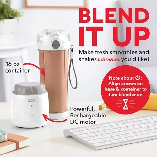 DASH Portable USB Blender - White - Image 2