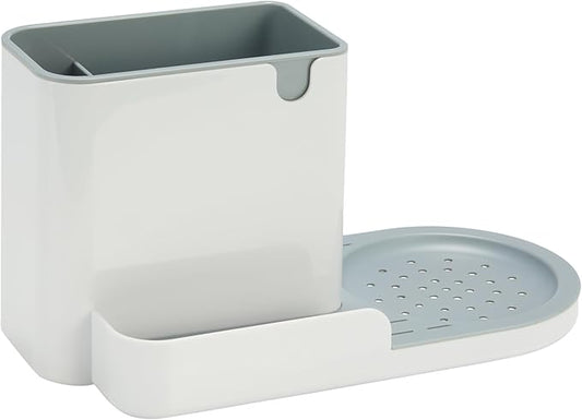 Kitchen Sink Caddy Organizer for Sponge and Brush Storage, Large