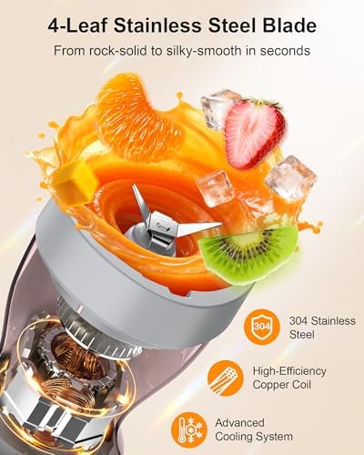 Smoothie Blender and Grinder Combo, 10-Piece Blenders Shakes - Image 4