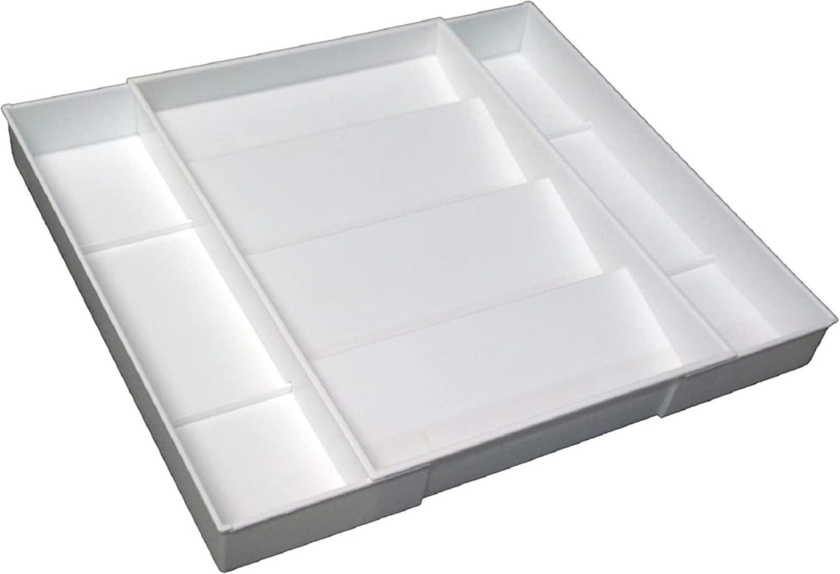 Dial Industries Expandable Kitchen Drawer Spice Jar Organizer Tray