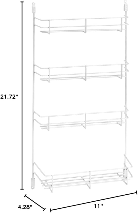 Rev-A-Shelf Steel Door/Wall Mount Spice Organizer
