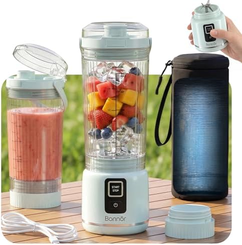 Cordless Portable Blender for Smoothies, Shakes and Ice Crushing by bonnor