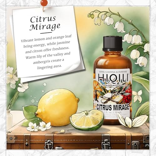 HIQILI Citrus Mirage Fragrance Oil for Diffuser, Candle - Image 2
