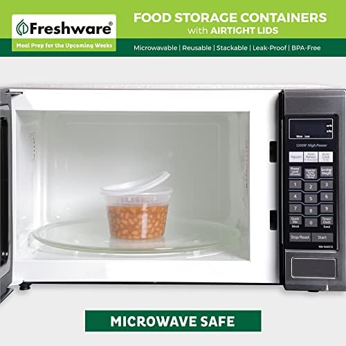 Food Storage Containers with Lids 8/16/32 oz [60 Set]