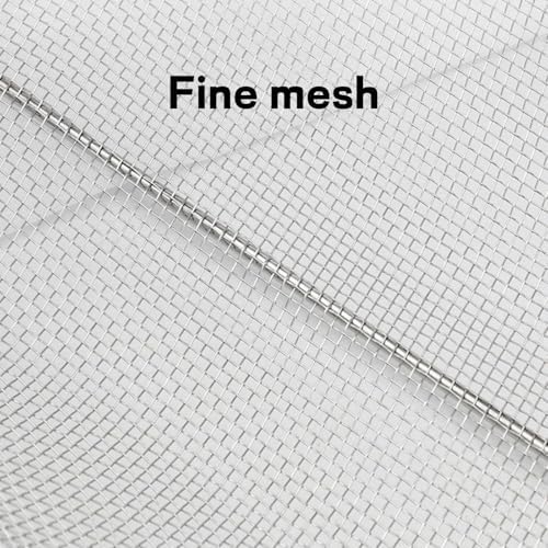 Over The Sink Colander, Stainless Steel Fine Mesh Expandable Colander, Sink Colander for Kitchen, 6-Quart Expandable Strainer Over The Sink for Straining, Draining, Rinsing Fruits And Vegetables