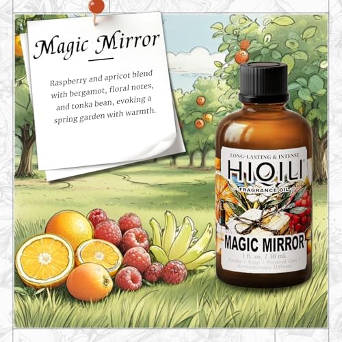 HIQILI Magic Mirror Fragrance Oil, Floral Fruity for Soap - 1 Fl Oz - Image 2