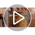Set of 6 Glass Flour and Sugar jars with 132 Kitchen Pantry Labels - Thicken Large Glass Storage containers with Airtight Bamboo Lid - Rice Canisters for Salt Coffee - 100OZ/54OZ/27OZ