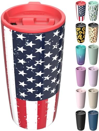 TILUCK 20 oz Insulated Coffee Tumbler with BPA-Free Lid by TILUCKBringsGoodLuck