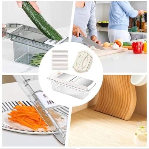 The Real Pro Vegetable Chopper & Mandoline Slicer With Container - Image 5