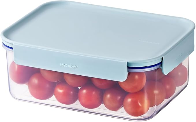 LocknLock Classic-Plus Plastic Food Storage Container | Airtight Plastic Food Storage Containers with Lids | BPA Free Stackable Food Storage for Meal Prep, Leakproof, Freezer & Dishwasher Safe, 1.65L