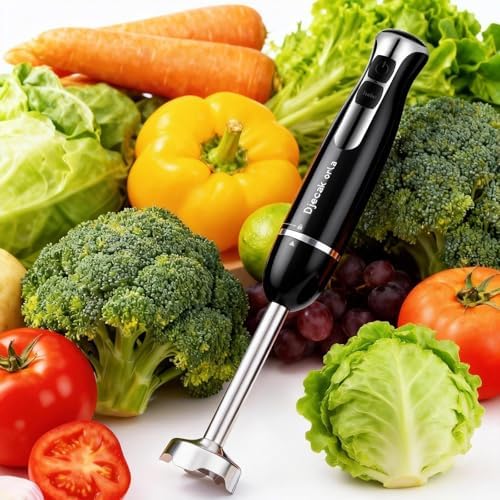 Upgraded 700W Immersion Hand Blender, Black - Image 2