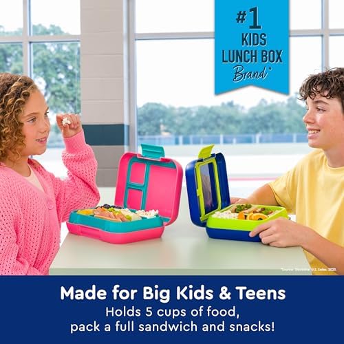 Pop Leak-Proof 3-4 Compartment Bento-Style Lunch Box
