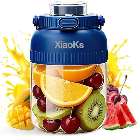 Portable Blender Personal Blenders for Shakes&Smoothies with 43oz by xiaoks