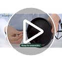 Tea Bag Holder Organizer for Counter, 3 Tier Metal Black