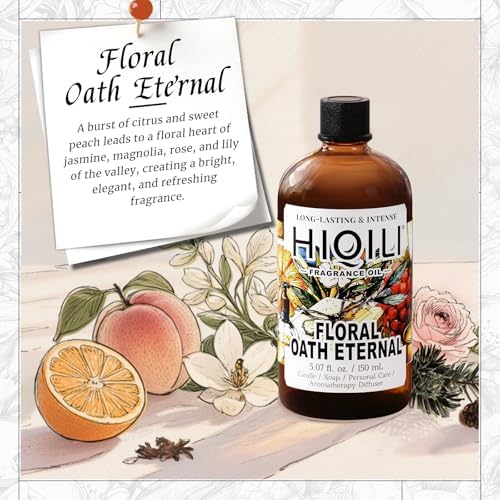 HIQILI Floral Oath Eternal Fragrance Oil for Diffuser, Candle & Soap Making - Image 2