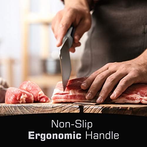 7-Inch Meat Cleaver Butcher Knife, German High Carbon Steel