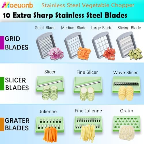 Vegetable Chopper Veggie Cutter Onion Food Potato Tomato Dicer With Blade