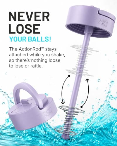 PerfectShaker LUMA 28oz Tritan Protein Shaker Bottle with Straw - Image 3
