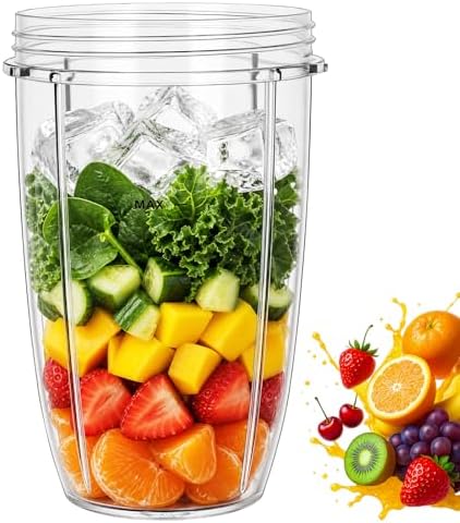 Replacement Cups for Nutribullet Replacement Parts 24oz Blender Cups by QUIENKITCH