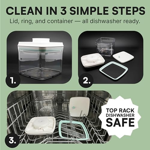 Bop Top Airtight Food Storage Containers | Pop-Top Lid | 8 Cups / 67 Oz