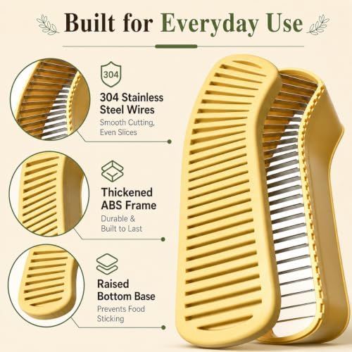 Large Banana Slicer, Strawberry and Egg Slicer, Kitchen Gadget - Image 5