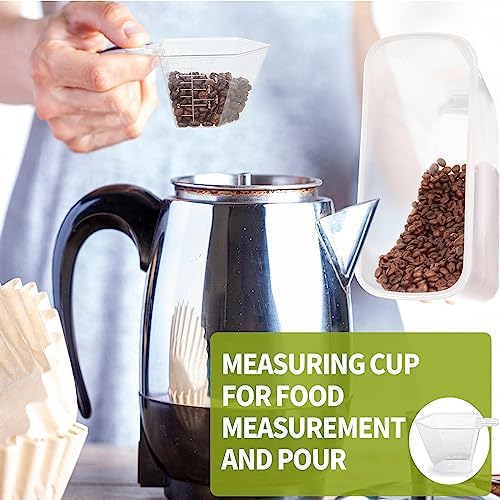 Cereal Containers Storage of 6 [4L/135.2 oz], Airtight Food Storage Containers with Lids, Plastic Cereal Dispensers for Kitchen & Pantry Organizers and Storage, Measuring Cup & 20 Labels