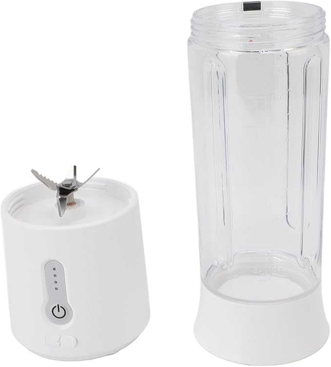 Portable Blender, Personal Size Blender for Shakes & Smoothies, USB Rechargeable, 6 Blades, 500ml Capacity, On-The-Go Convenience