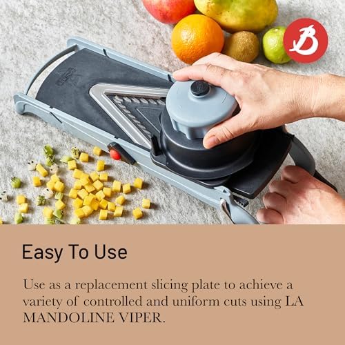 de Buyer VIPER Adjustable Plate - Replacement Slicing Plate - Ideal for Guided, Controlled Cuts - Designed for LA MANDOLINE VIPER - Made in France - Image 3