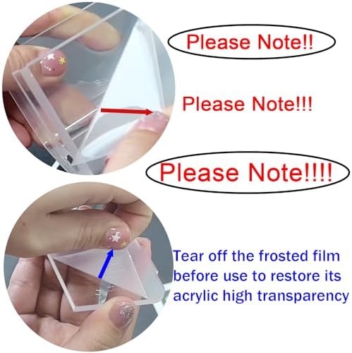 Adhesive Acrylic Spice Rack Organizer for Wall with Nano Double Sided Tape, Spice Shelf Organization for Kitchen Cabinet Door/Pantry Door, Wall Mount Seasoning Rack (Clear-2 Pack)