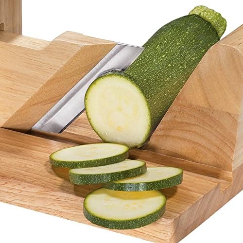 Charcuterie Slicer - 10-Inch, Beige - Onion & Veggie Slicer - Cheese Knife & Handheld Cheese Grater - Potato Cutter