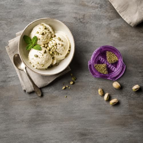 NexTrend Garlic Twister 4th Gen, purple manual garlic mincer for ginger, herbs and nuts - Image 5