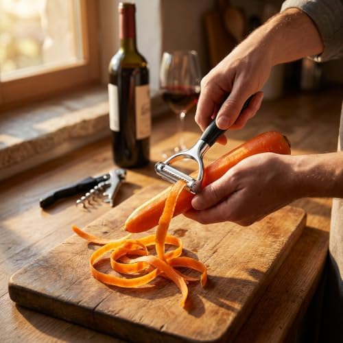 Vegetable Peeler, 2-in-1 Julienne and Potato Peeler for Kitchen