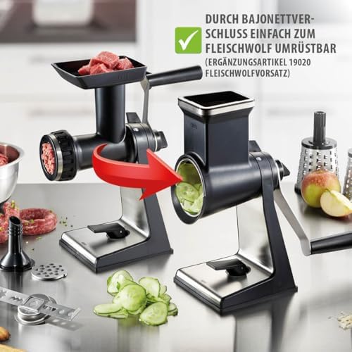 Rotary Grater TRANSFORMA 3 Drums
