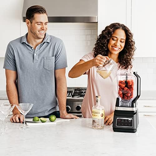 Ninja DB751A Pro Plus DUO Blender, 1400W, Auto-IQ, 3 Modes: Smoothies, Frozen Drinks, 72oz Pitcher, 2x24oz Cups, Pro Blades, Black/Stainless - Image 4