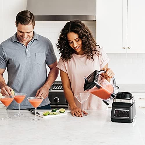 Ninja DB751A Pro Plus DUO Blender, 1400W, Auto-IQ, 3 Modes: Smoothies, Frozen Drinks, 72oz Pitcher, 2x24oz Cups, Pro Blades, Black/Stainless - Image 5