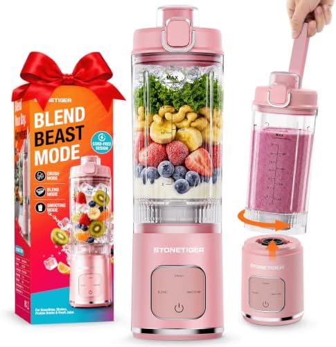 Portable Blender for Smoothie, Personal Blender, Cordless, Fitness &Travel by Unknown