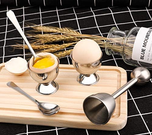 Egg Cracker Topper Cutter Set for Soft Boiled Eggs