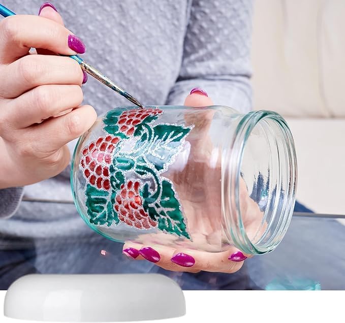 Jarming Collections Mason Jars - 16 oz Glass Extra Wide Mouth Pint Storage Jars with BPA Free Plastic Lids - Made in USA