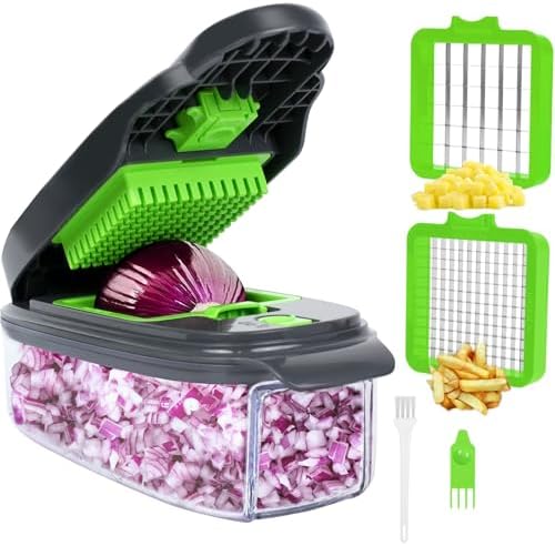 2-in-1 Vegetable Chopper, Box Chopper for Vegetables by AISHUJIE