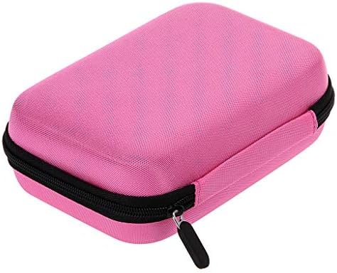 Hipiwe EVA Hard Shell Essential Oil Carrying Case Holds 12 Bottles, Pink by Hipiwe