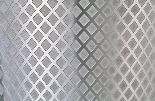 Diamond Lattice Shaker Set, Stainless Steel