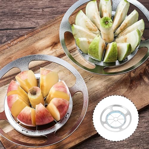 Pineapple Slicer Slicer Cutter Stainless Steel Melon Fruit Round Quickly Cut Tool Multifunctional Peeler Corer for Cantaloupe Pineapple Pear Kitchen Gadget