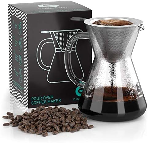 Pour Over Coffee Maker - 14oz