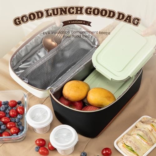 Insulated Lunch Box for Women,Adult Lunch Cooler Bag Women