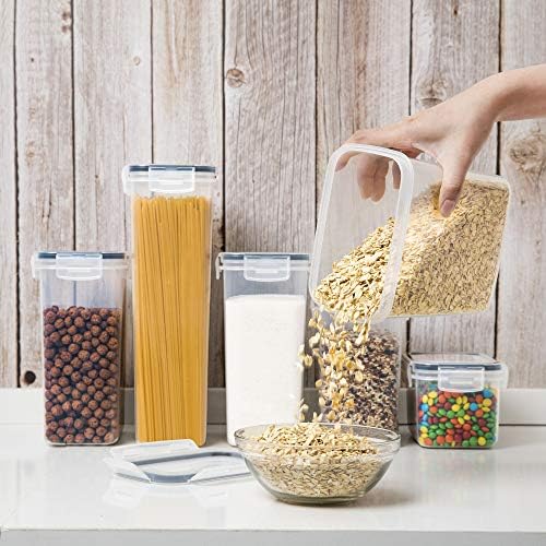 Airtight Food Storage Containers with Lids, 7 PCS