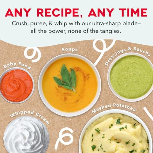 Dash Cordless Immersion Blender, Stainless Steel Blades, French Grey - Image 4
