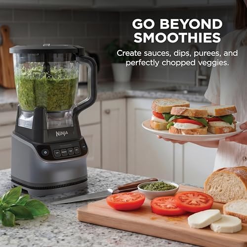 Ninja UltraCrush Pro Kitchen System, 1500W, 72oz Blender, Silver, BP401 - Image 6