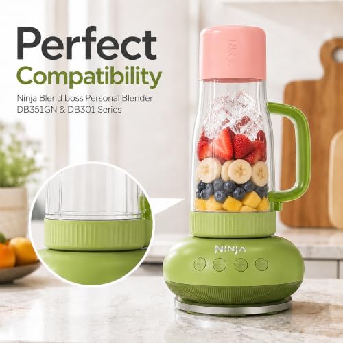 26oz Replacement Cup with Lid for Ninja BlendBOSS DB300 & DB351 - Image 2