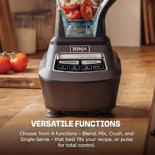 Ninja Kitchen System Pro, 1500W, 72oz Pitcher, 8-Cup, Black, BL770 - Image 6