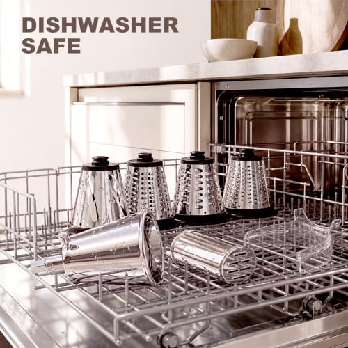 Slicer Shredder Attachment for KitchenAid Stand Mixer, Cheese Grater